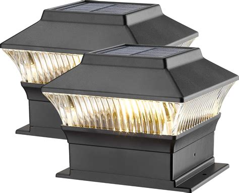Amazon.com: Solar Powered Fence Post Lights.